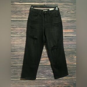 Kohl's Black Cropped Women Jeans